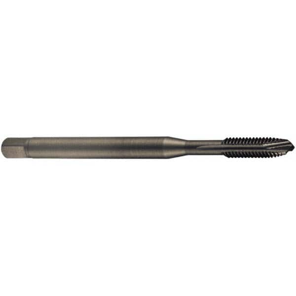 Spiral Point Tap: M27x3 Metric, 4 Flutes, Plug Chamfer, 6H Class of Fit, High-Speed Steel-E-PM, Steam Oxide Coated MPN:5973429