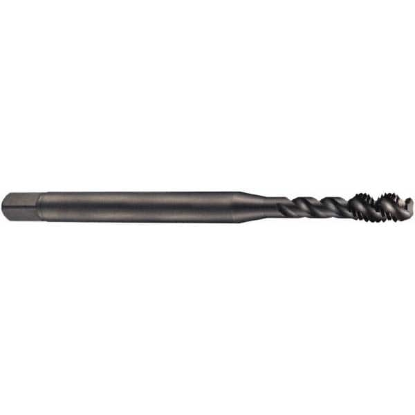 Spiral Flute Tap: M36 x 4.00, Metric Coarse, 4 Flute, Bottoming, 6H Class of Fit, Cobalt, Oxide Finish MPN:5973526