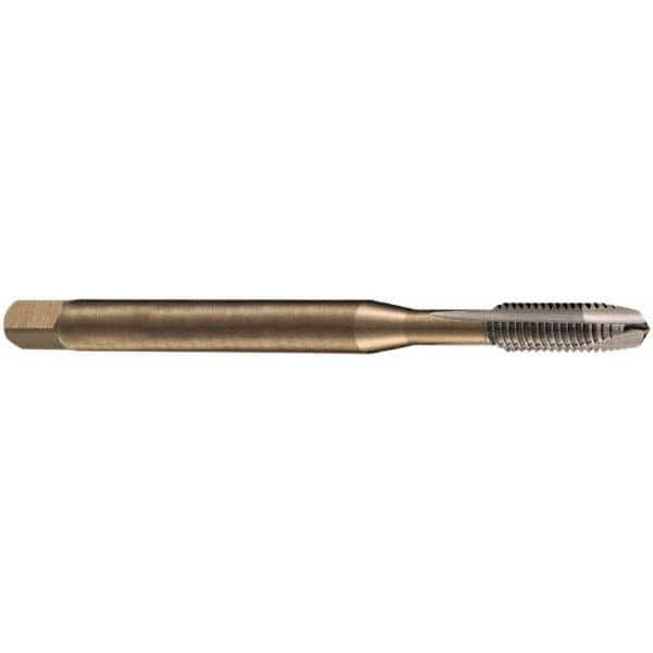 Spiral Point Tap: #4-40 UNC, 3 Flutes, Plug Chamfer, 2B Class of Fit, High-Speed Steel-E-PM, Bright/Uncoated MPN:5973735