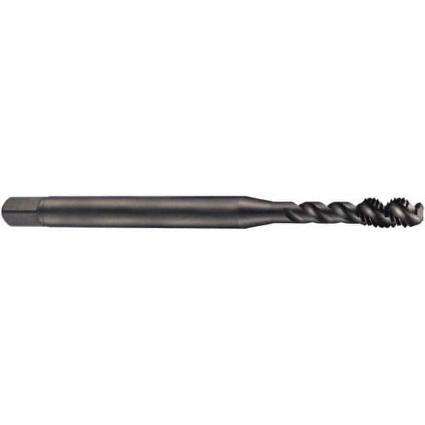 Spiral Flute Tap: 5/8-18, UNF, 4 Flute, Bottoming, 2B Class of Fit, Cobalt, Oxide Finish MPN:5974172