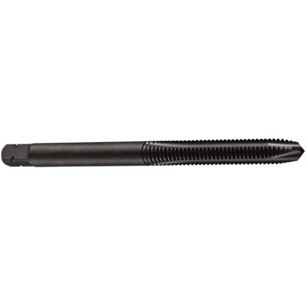 Spiral Point Tap: #10-24, UNC, 3 Flutes, Plug, 2B, Cobalt, Oxide Finish MPN:5974311