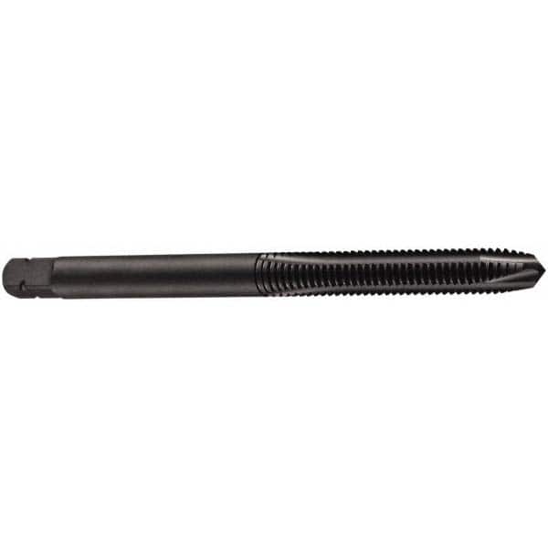 Spiral Point Tap: #12-24 UNC, 3 Flutes, Plug Chamfer, 2B Class of Fit, High-Speed Steel-E-PM, Steam Oxide Coated MPN:5974315