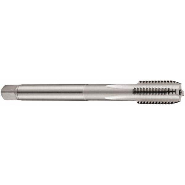 Straight Flute Tap: 1-1/8-7 UNC, 4 Flute, Bottoming Chamfer, 2B Class of Fit, Cobalt, Bright/Uncoated Finish MPN:5975123