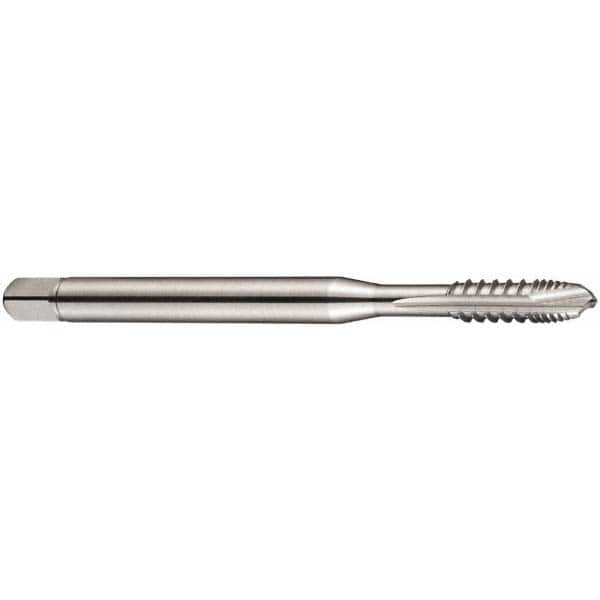 Spiral Point Tap: M3x0.5 Metric, 3 Flutes, Plug Chamfer, 6H Class of Fit, High-Speed Steel-E-PM, Bright/Uncoated MPN:5976028