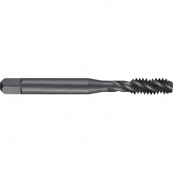 Spiral Flute Tap: 1/4-20, BSW, 3 Flute, Bottoming, High Speed Steel, Oxide Finish MPN:5976488