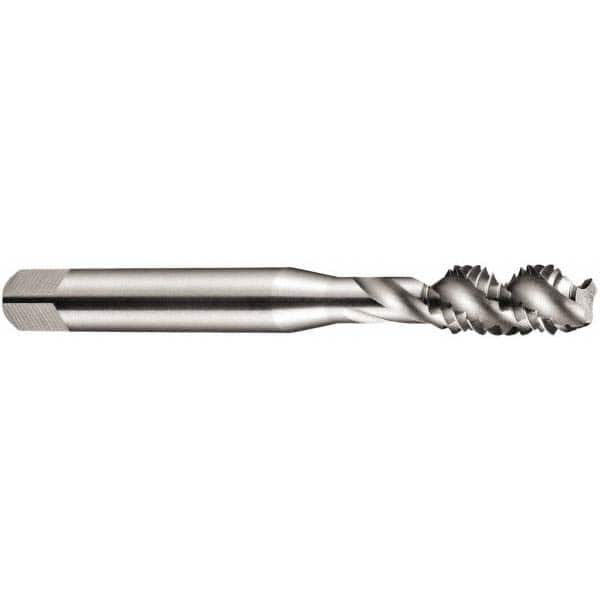 Spiral Flute Tap: BA6 x 0.53, BA, 3 Flute, Bottoming, High Speed Steel, Oxide Finish MPN:5976692