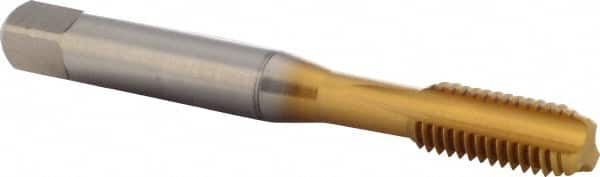 M8x1.25 Bottoming RH 6H TiN High Speed Steel 3-Flute Straight Flute Machine Tap MPN:5976868