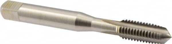 Straight Flute Tap: M8x1.25 Metric Coarse, 3 Flute, Plug Chamfer, 6H Class of Fit, HSS, Bright/Uncoated Finish MPN:5977016