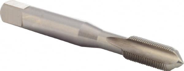 Straight Flute Tap: 3/8-32 UN, 3 Flute, Bottoming Chamfer, 2B Class of Fit, HSS, Bright/Uncoated Finish MPN:5977465