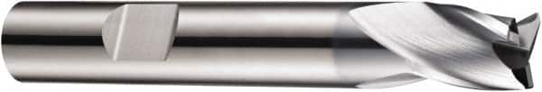 10mm Diam, 11mm LOC, 3 Flute Solid Carbide Keyway End Mill MPN:5982517