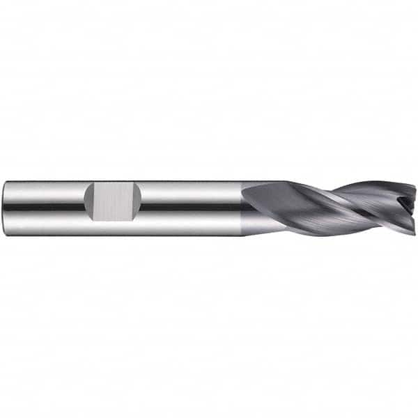 Square End Mill: 0.394'' Dia, 0.8668'' LOC, 3 Flutes, Solid Carbide MPN:5982790