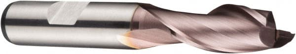 6.5mm Diam, 16mm LOC, 2 Flute Powdered Metal Keyway End Mill MPN:5984031