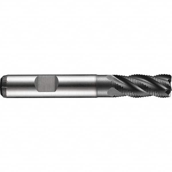 Square End Mill: 0.6304'' Dia, 1.2598'' LOC, 3.6248'' OAL, 4 Flutes, Powdered Metal MPN:5984915