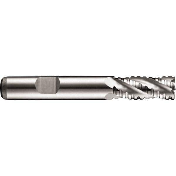 Square End Mill: 0.4728'' Dia, 1.0236'' LOC, 3.2702'' OAL, 4 Flutes, Cobalt MPN:5984962