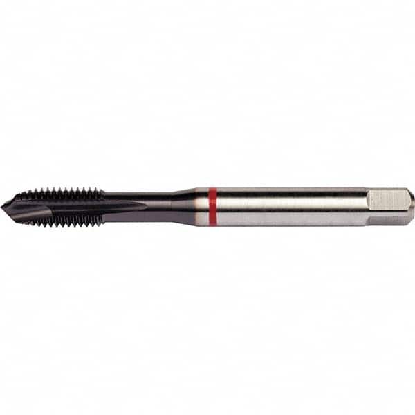 Spiral Point Tap: #10-32 UNF, 3 Flutes, Plug Chamfer, 2B Class of Fit, High-Speed Steel-E-PM, TiAlN Coated MPN:7350404