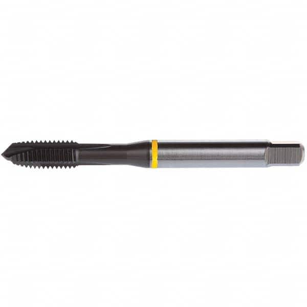 Spiral Point Tap: 5/16-24 UNF, 3 Flutes, Plug Chamfer, 2B Class of Fit, High-Speed Steel-E-PM, TiAlN Coated MPN:7350484