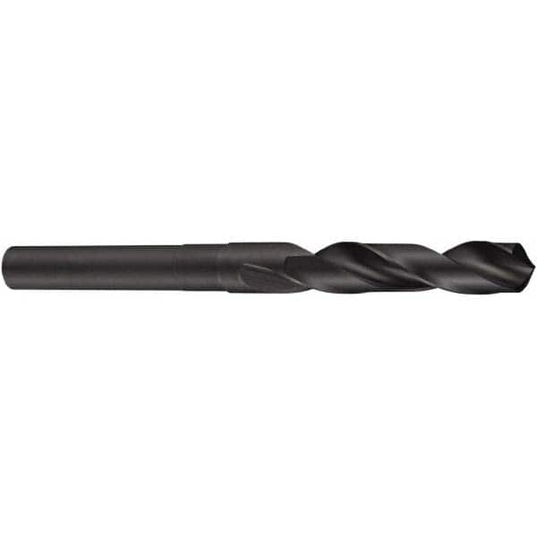 Reduced Shank Drill Bit: 1-7/64'' Dia, 1/2'' Shank Dia, 118 0, High Speed Steel MPN:5968685