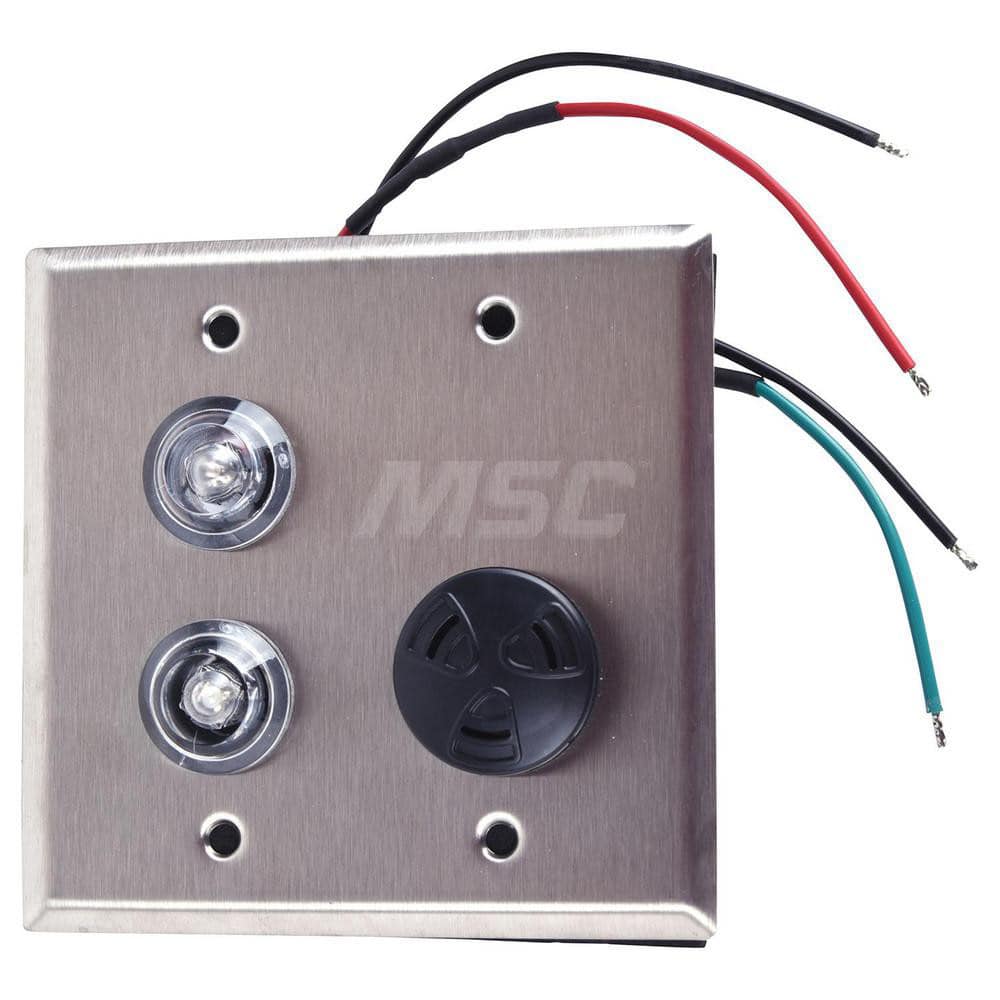 Electromagnet Lock Accessories, Accessory Type: Dual Indicator Monitoring Station , For Use With: Interior Applications  MPN:7202XL2-HWRXCSW