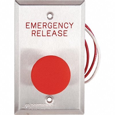 Emergency Push Button 125VAC 2-3/4 W MPN:5211-MP23DA/RxE3