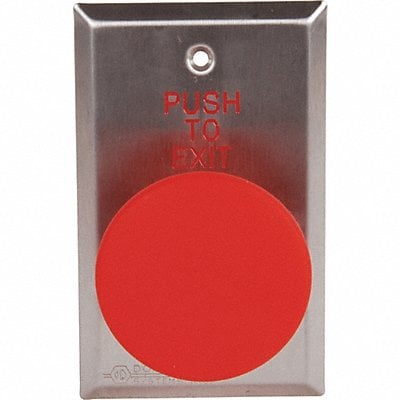 Push to Exit Button 24VDC Red Button MPN:5216-MP23DA/RxE1