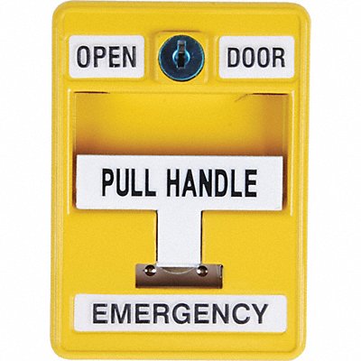 Emergency Pull Station 30VAC/DC Yellow MPN:6510/YL-S35