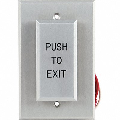 Push to Exit Button 24VDC 3 W MPN:W5286-P23DAxE1R