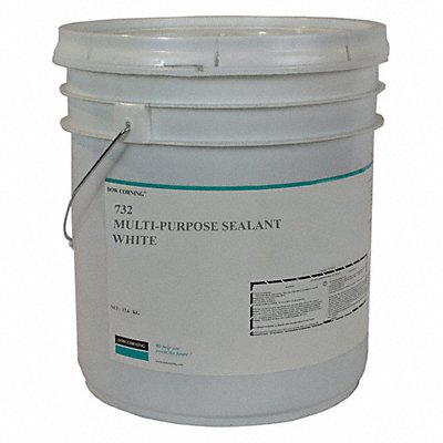 Sealant Silicone Base White Pail MPN:1906518