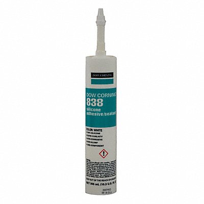 Silicone Adhesive Sealant White 838 MPN:2227819