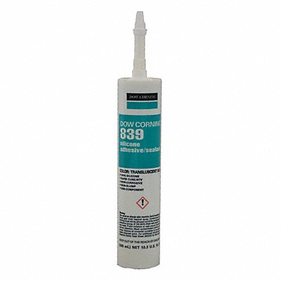 Silicone Adhesive Sealant White 839 MPN:3138496