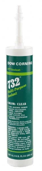 Joint Sealant: 10.1 oz Cartridge, Black, RTV Silicone MPN:99179209