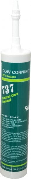 Joint Sealant: 10.1 oz Cartridge, Black, RTV Silicone MPN:99180484