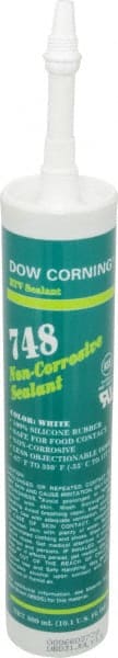 Joint Sealant: 10.1 oz Tube, Off-White, RTV Silicone MPN:99180561