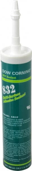 Joint Sealant: 10.1 oz Cartridge, Gray, RTV Silicone MPN:99180620