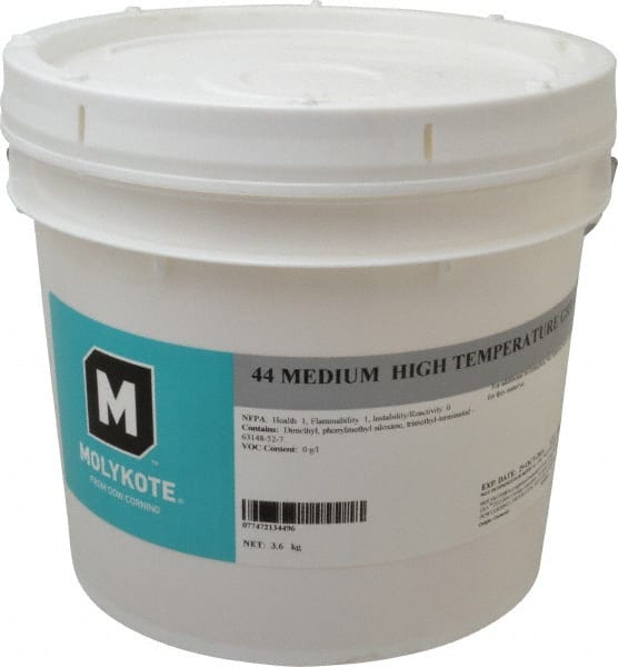 High Temperature Grease: 8 lb Can, Lithium & Phenylmethyl Silicone MPN:0131993