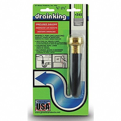 Drain Opener 3/4 to 1-1/2 Size MPN:345