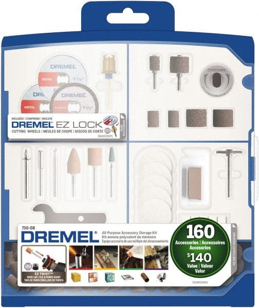 Dremel Accessory Kit: Use with All Corded & Cordless Dremel Ultra-Saws & Corded Rotozip MPN:710-08