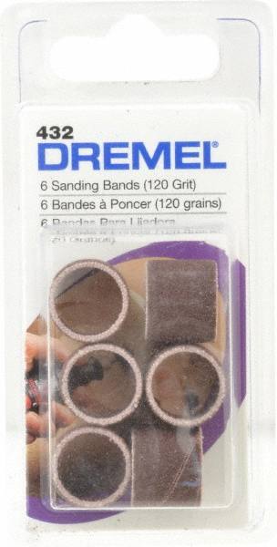 Spiral Band: Aluminum Oxide, 120 Grit, Fine Grade MPN:432