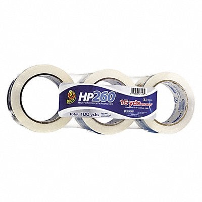 Carton Tape 1.88 x60 yd. 3 Clear PK3 MPN:HP260C-03