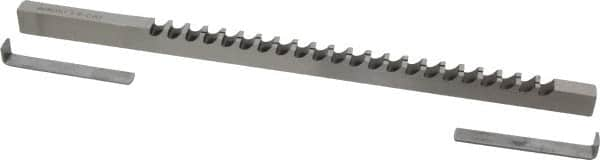 Keyway: Style C, High Speed Steel, 3/8