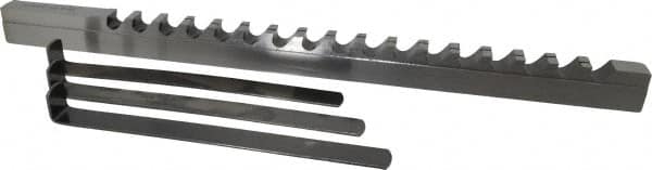 Keyway: Style D, High Speed Steel, 1/2