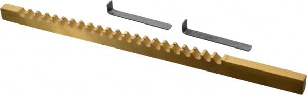 Keyway: Style C, High Speed Steel, 3/8