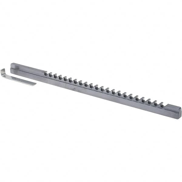 Keyway: Style C, High Speed Steel, 1/4