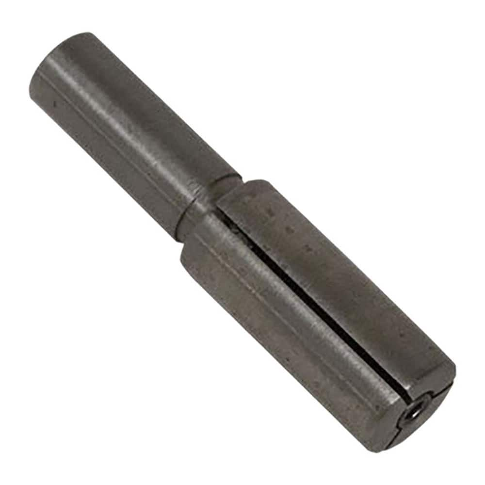 Expanding Lathe Mandrels, Shank Type: Round, Straight , Face Diameter (Inch): 0.5in , Material: Ledloy , Minimum Grip (Inch): 0.312in  MPN:D003-MM0