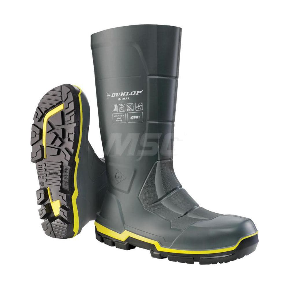 Work Boot: Size 4, Polyurethane, Steel Toe MPN:MZ2LE02.4