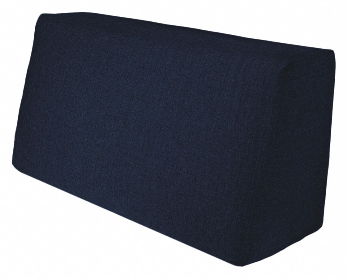 Back Pillow 18 W x 36 H Blue Upholstery MPN:ISBP-DM