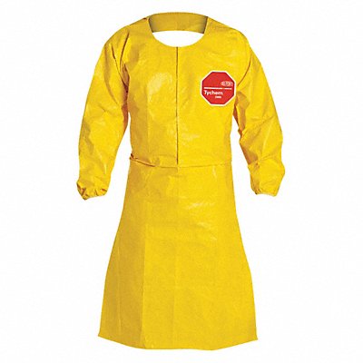 Coat Sleeve Apron Ylw Tychem 2XL PK25 MPN:QC275BYL2X002500