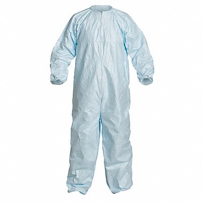 Collared Coveralls Blue 3XL Elastic PK25 MPN:CC252BBU3X00250S