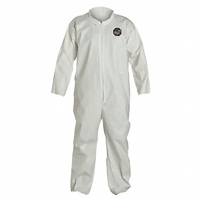 D2207 Collared Coveralls White 2XL PK25 MPN:NG120SWH2X002500