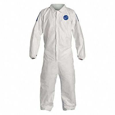 G7263 Collared Coveralls Blue/Whte 2XL PK25 MPN:TD125SWB2X0025CM