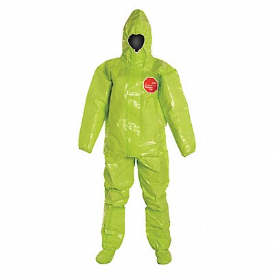 Hooded Coveralls Lime Yellw 3XL PK2 MPN:TK128TLY3X000200